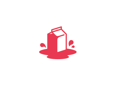 Milk Carton guide drips splat bottle logo icon mark vector illustratio.png