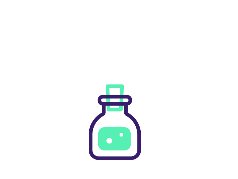 Potion  Sword icon animation motion graphics gif after effects transit.gif