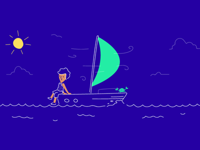 Scratch 4 crab character boat illustration finance scratch.png