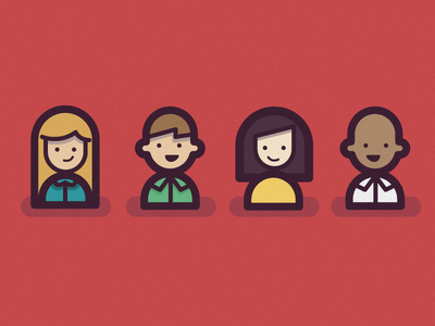 Sweet Collaboration illustration characters icon line concept collabor.png
