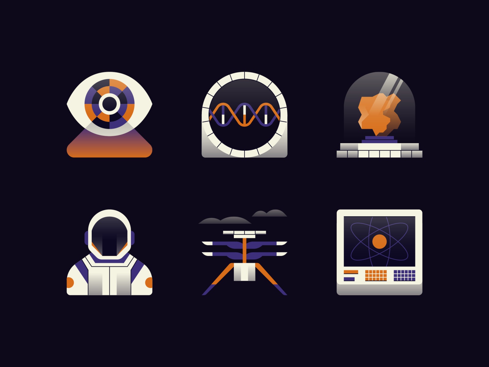 Mars Exploration Icons science icon icon set data visualisation data v.jpg