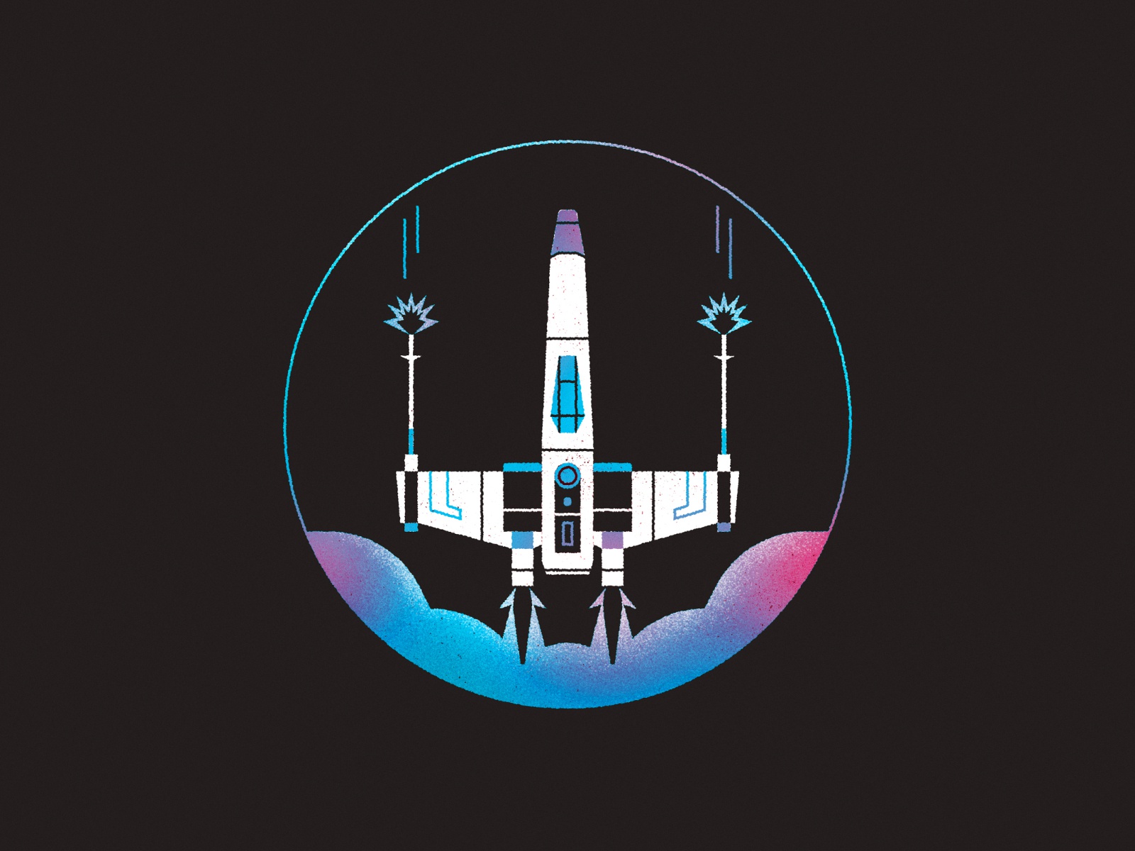May the 4th be with you... star wars day rocket jedi cloud space xwing.jpg