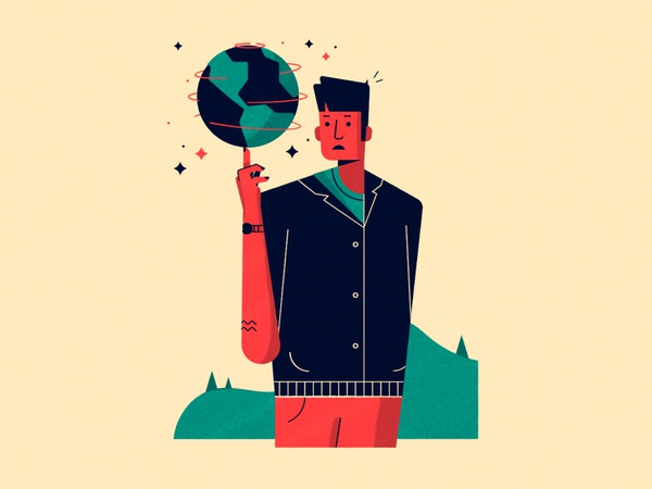 No 1 - Humans contribute to the earth’s wobble illustration vector vec.jpg