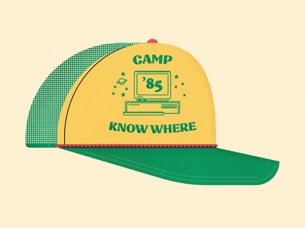 Off To Camp Know Where! camp star planet vintage retro computer tv bas.jpg