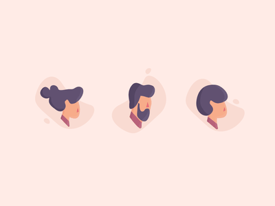 Characters icons illustration icon hair beard character.png
