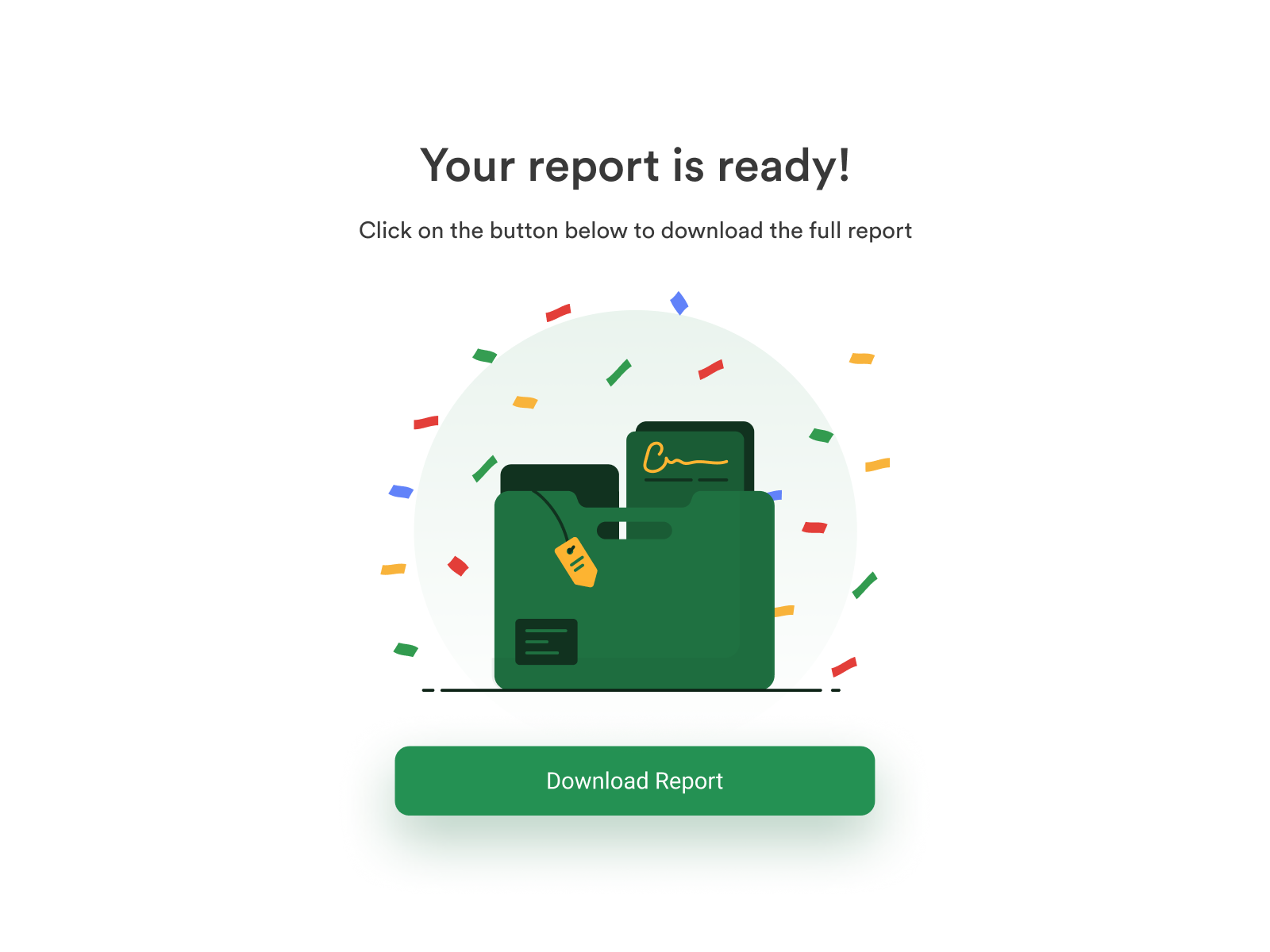 Croply Report success icon success illustration confetti success full.png