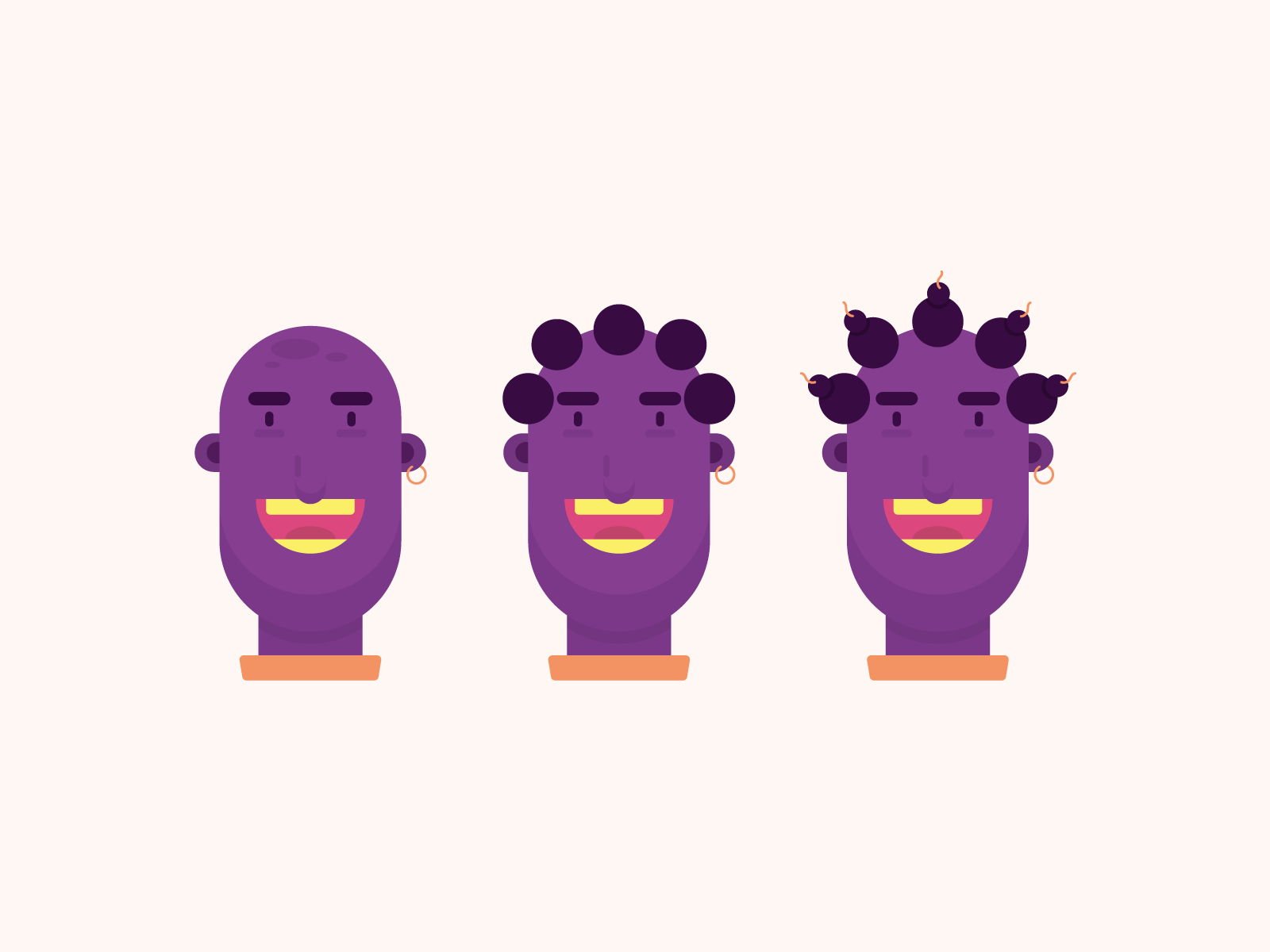 Purple Bomb Character gigantic character portrait avatar icon design c.png