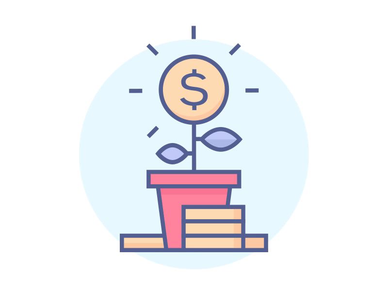 Animated business icons vector style icon design line animated icons a.gif