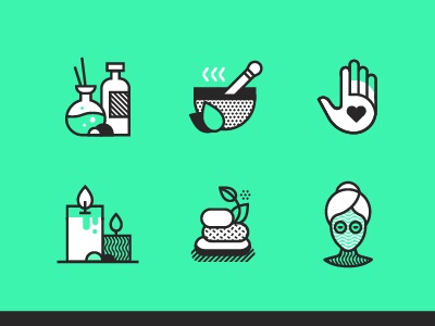 Beauty spa salon beauty massage enjoy collection spa pictogram line ic.jpg