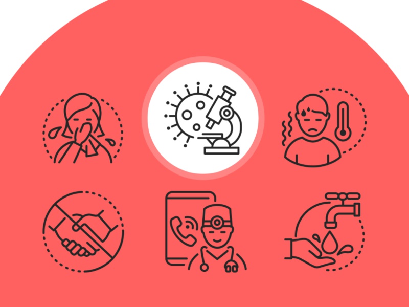 Black and White Coronavirus icons pandemic preventive measures virus h.jpg