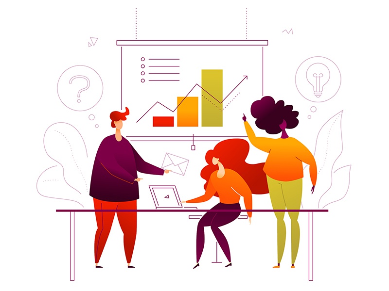 Business Team Illustration Kit character business vector style design.jpg