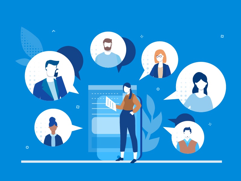 Business Team illustrations office worker teamwork team business compo.jpg