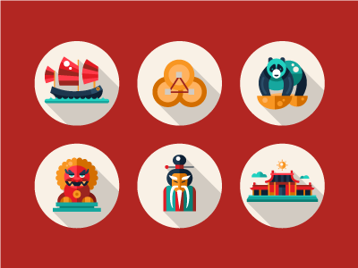 China Icons luck wizard. foo dog palace panda junk icon traveling trav.png