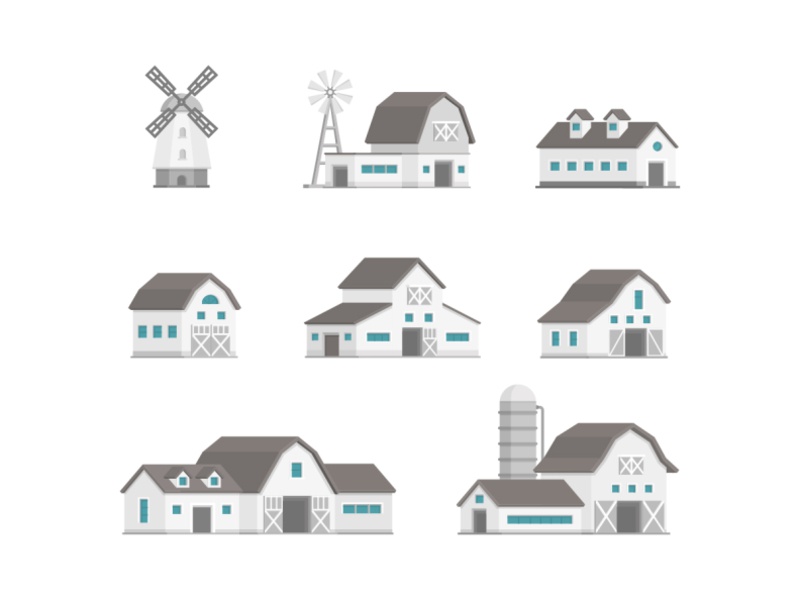 City Buildings Collection suburban urban house object architecture bui.jpg