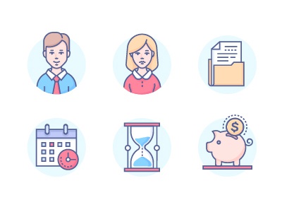 Coming soon... line design essential business icons.jpg
