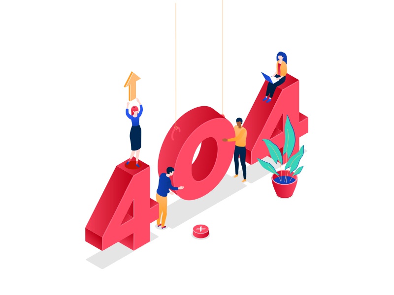 Error 404 page isometric illustration website error page error 404 iso.jpg