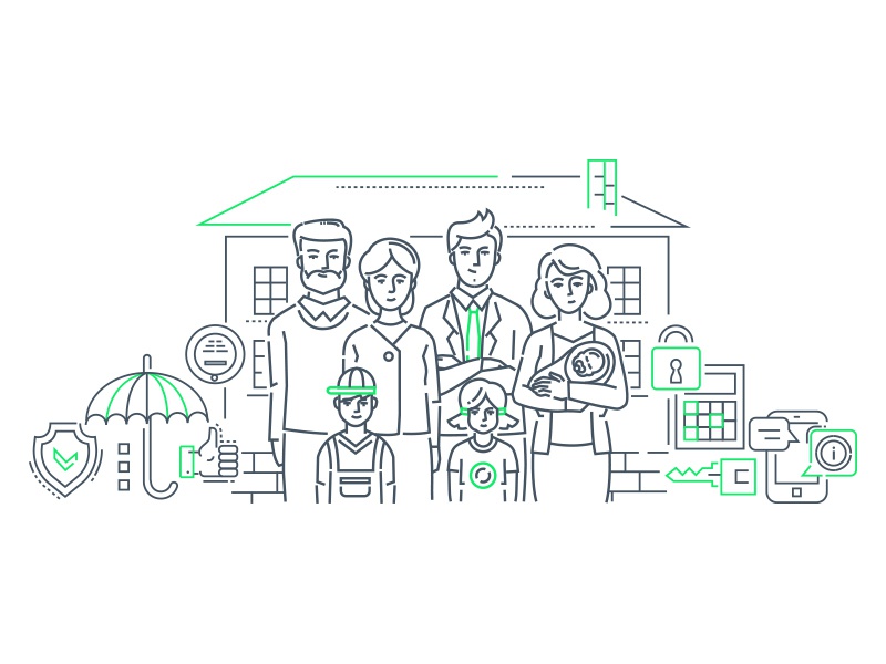Family insurance parents safety security insurance family character co.jpg
