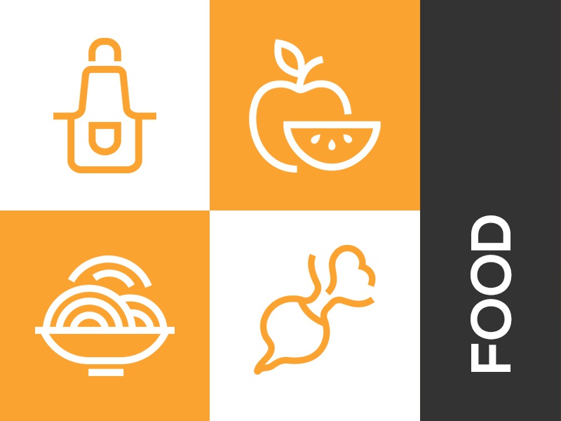 Food IcoStory - line icons collection fruit vegetable collection picto.jpg