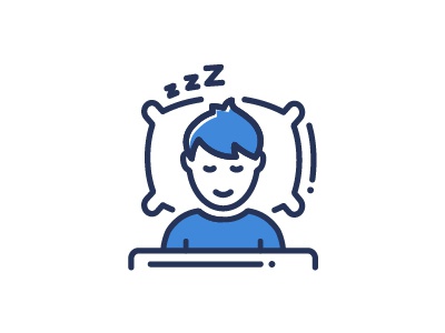 Good Night Icon rest pillow icon zzz bed time sleep male person sleepi.jpg