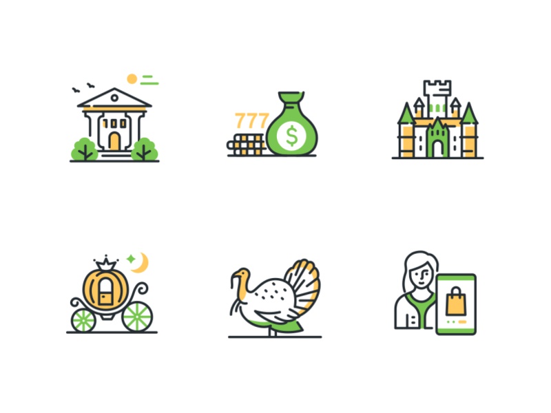 Highlight icons icon design linear icons collection line icon vector s.jpg