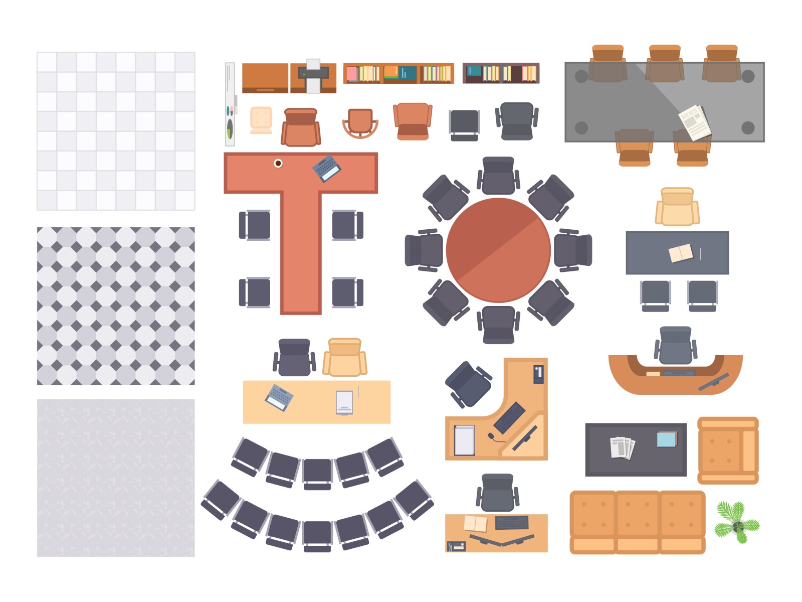 House elemets - top view position top view collection flat flat design.jpg