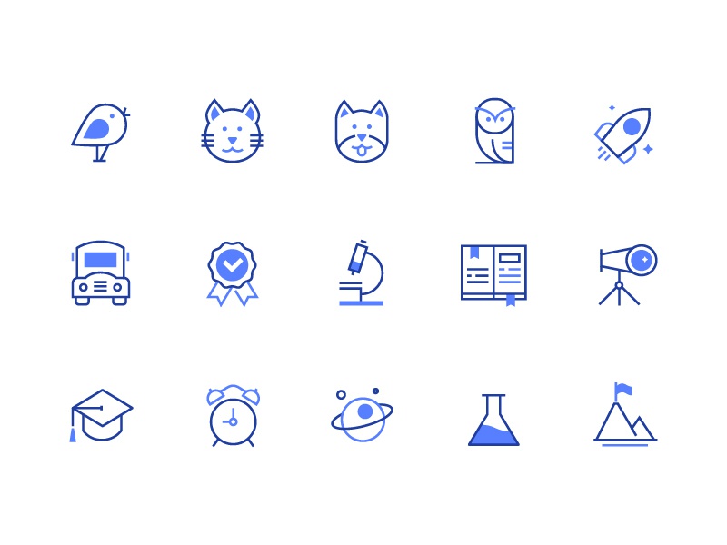 Line icons education outline linear icons vector collection line icon.jpg