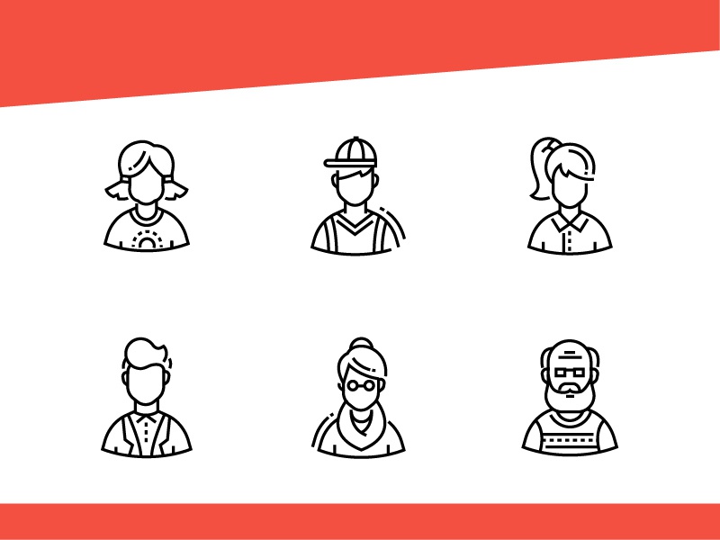Line icons set with people profession age social people collection ico.jpg