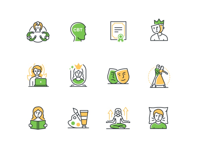 Mental Health Highlight Icons Bundle support emotional stress mentalhe.jpg