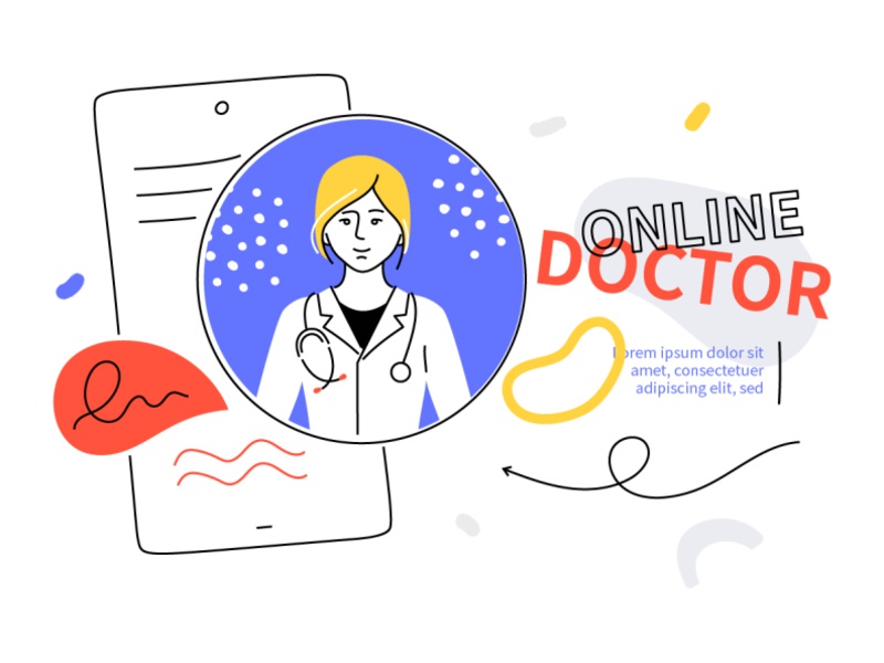 Online doctor - illustration line smartphone digital healthcare medici.jpg