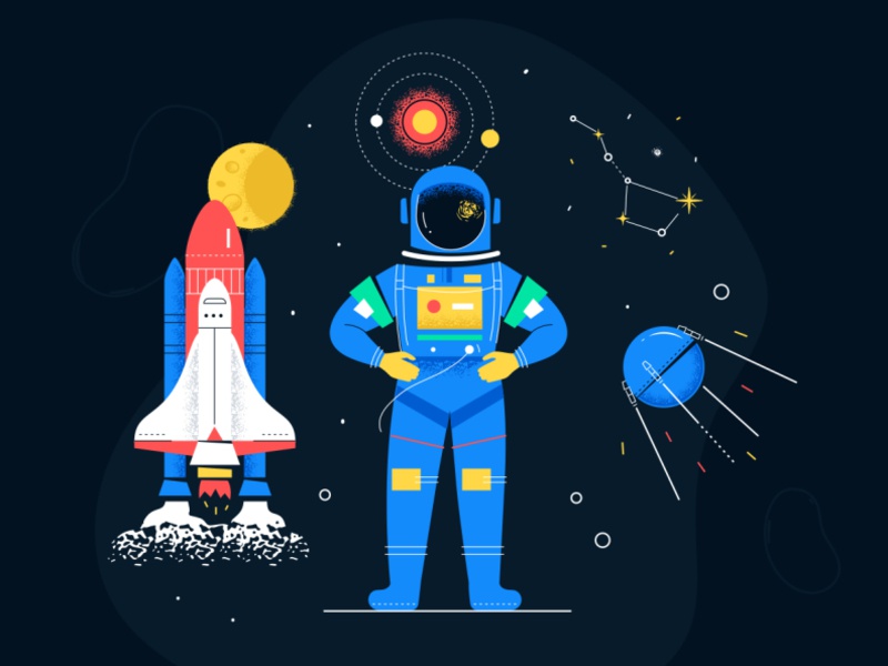 Space exploration banner cosmic spaceship shuttle exploration astronau.jpg
