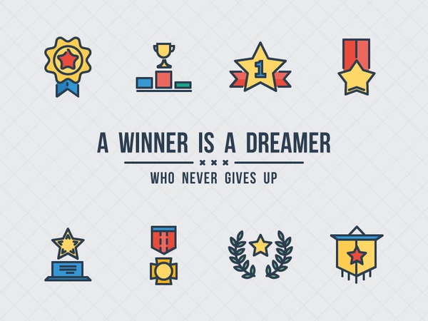 aami flat Awards number one winner trophy victory icons icon achieveme.jpg