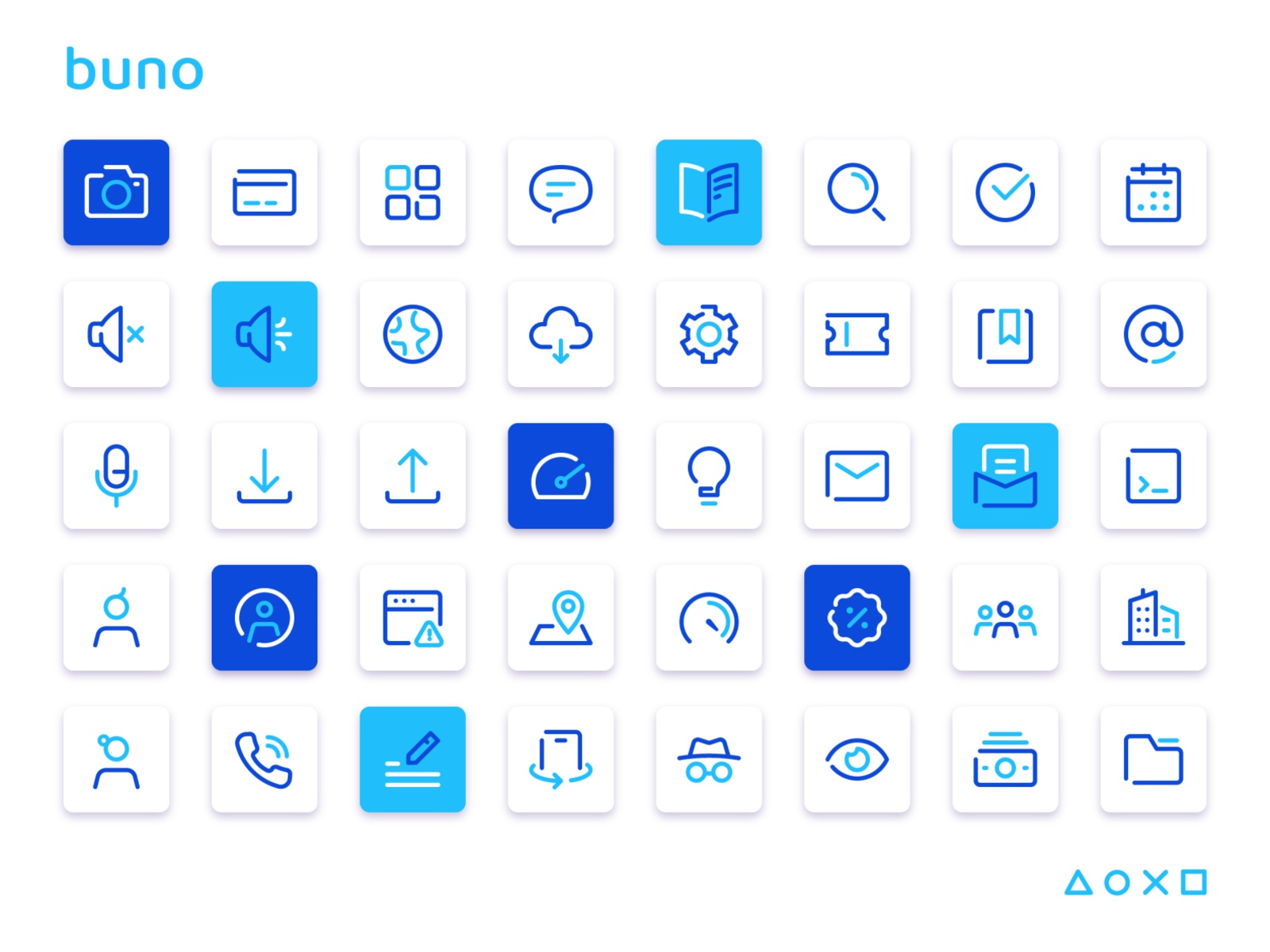 Buno icon collection user ticket team settings search incognito icons.jpg