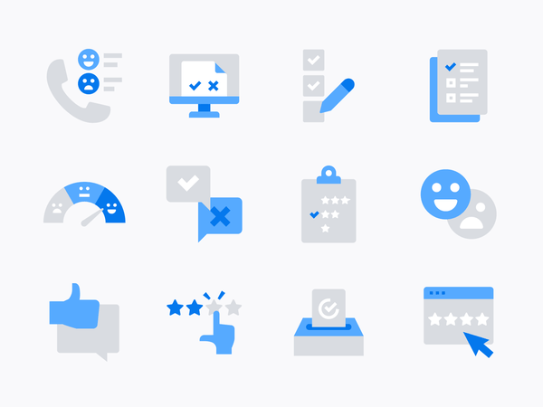 Customer Feedback  Survey icons satisfaction rank phone call testimoni.png