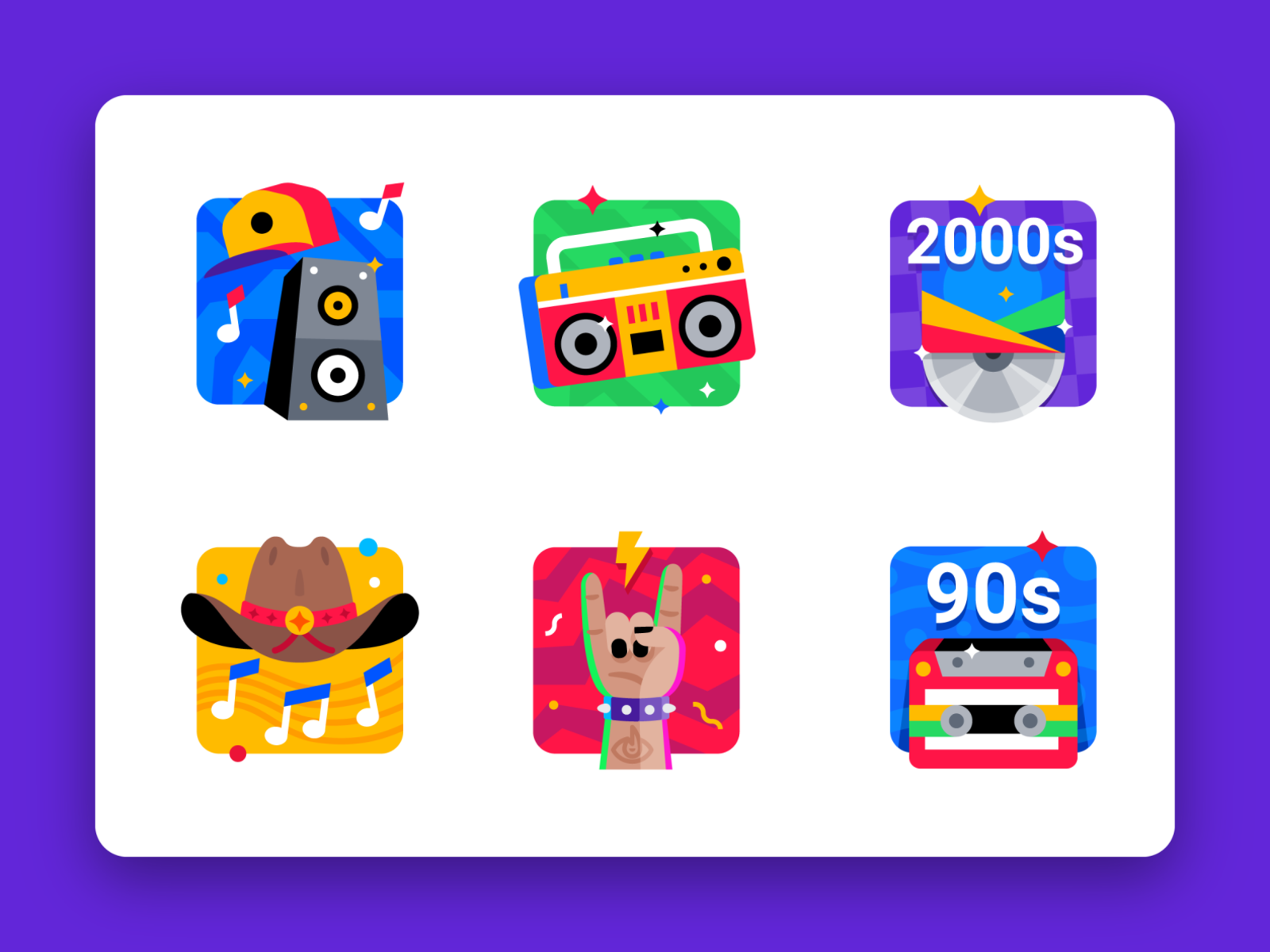 Music categories boombox speakers alternative rock and roll country hi.png