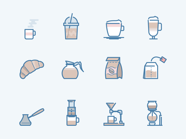 webina flat Coffee mug donut cup beans coffee machine french press fil (2).png