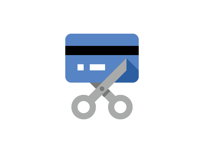 Debt-Free The only way to live money finance scissors credit card debt.png