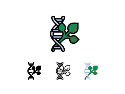 GMO Organism Icons agriculture chemistry science icons filled line lin.png