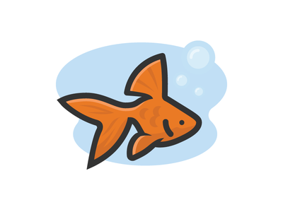 Goldfish swim water goldfish pet fish.png