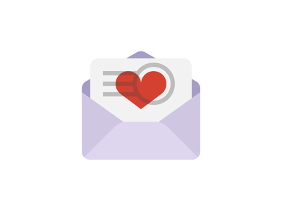 Love Letter envelope heart valentine romance love.png