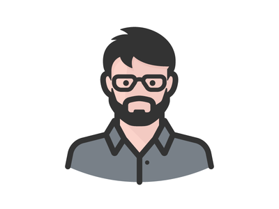 Man With Beard And Glasses person face glasses beard man avatar.png