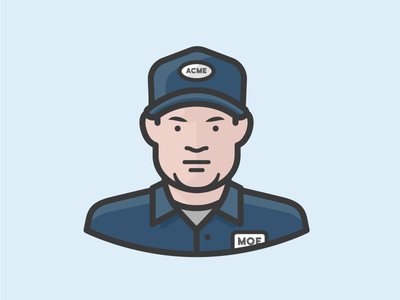 Moe The Repair Man repair ballcap moe acme person man face avatar.png
