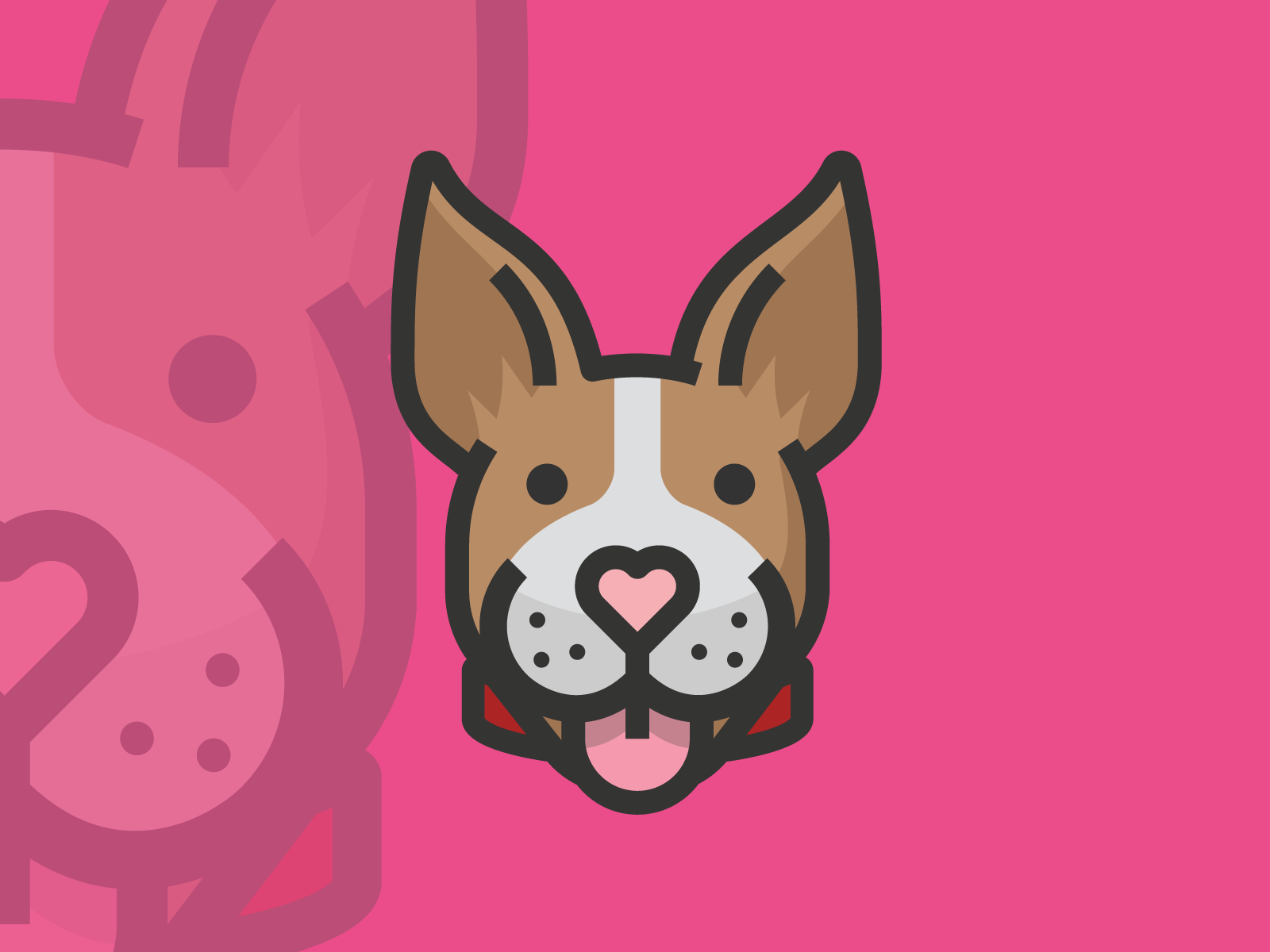 Pit Bull Terrier doggy dog logo avatar icon dog icon dog avatar dog il.png