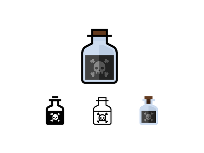 Poison Icons potion bottle icons filled-line flat glyph line laborator.png