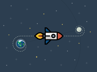 To The Moon, Alice space travel space ship earth moon space rocket.png