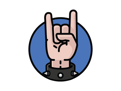 We Will We Will Rock You studs spikes leather hand heavy metal metal r.png