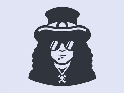 Welcome to the Jungle guns-n-roses rockstar guitar slash person face a.png
