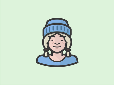 Young Blond Girl person face young blond female woman girl avatar.png