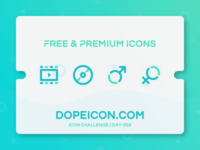 Dopeicon - Icon Showcase 009 clip website type flat web animation app.png