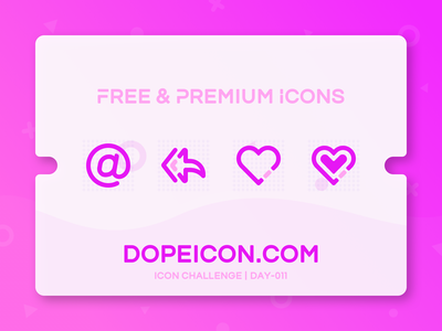 Dopeicon - Icon Showcase 011 reply website type flat web animation app.png