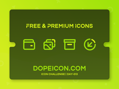 Dopeicon - Icon Showcase 013 inbox album website type flat web animati.png